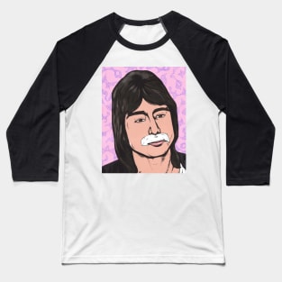 Faithfully Steve Perry Mustache Baseball T-Shirt